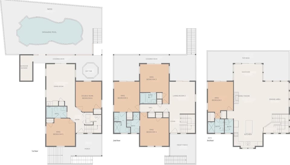 All Level floor plans