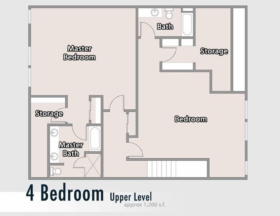 Condo, 4 Bedrooms | Floor plan