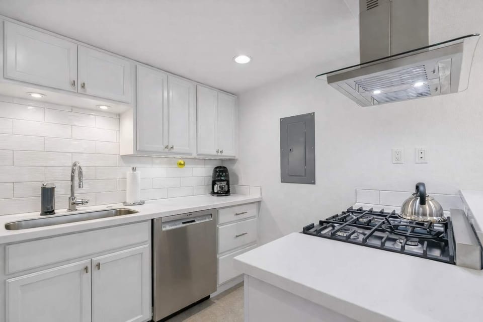 Cook comfortably in this bright kitchen with modern appliances and thoughtfully designed space.