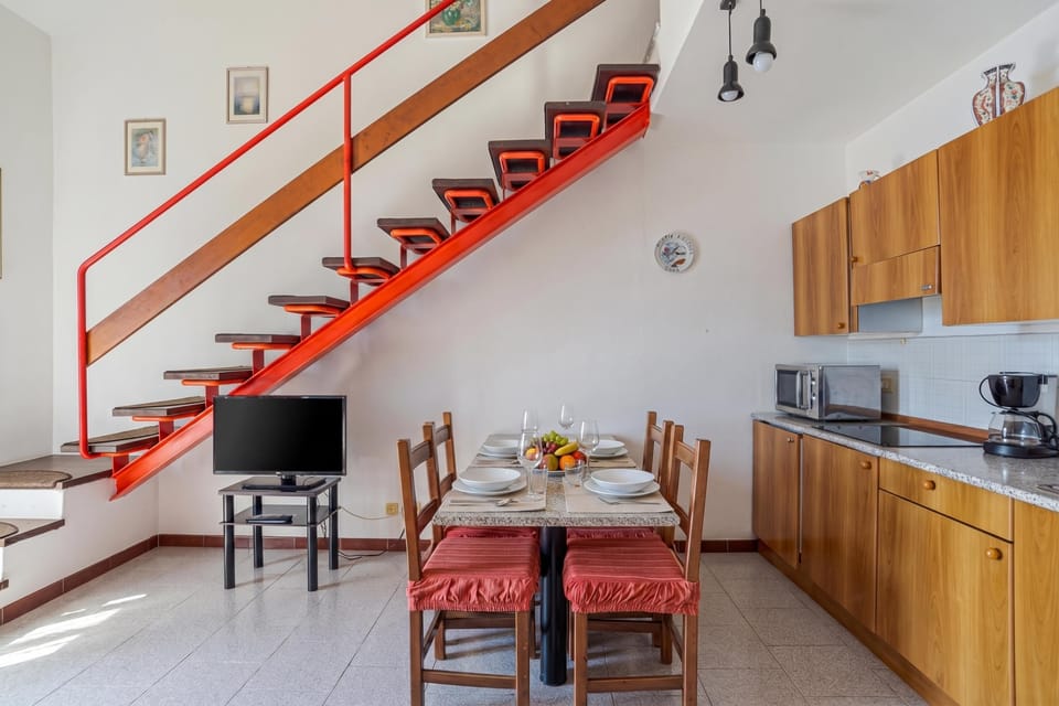 Kitchen and dining area