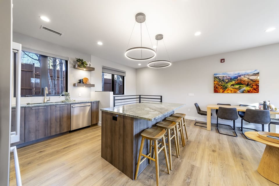 Kitchen and Dining Area