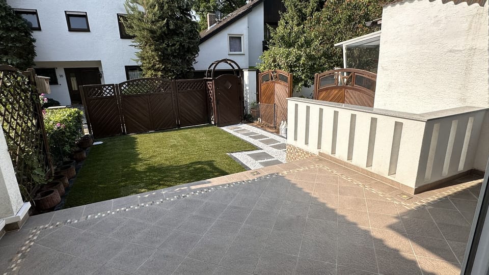 Private Backyard with terrace