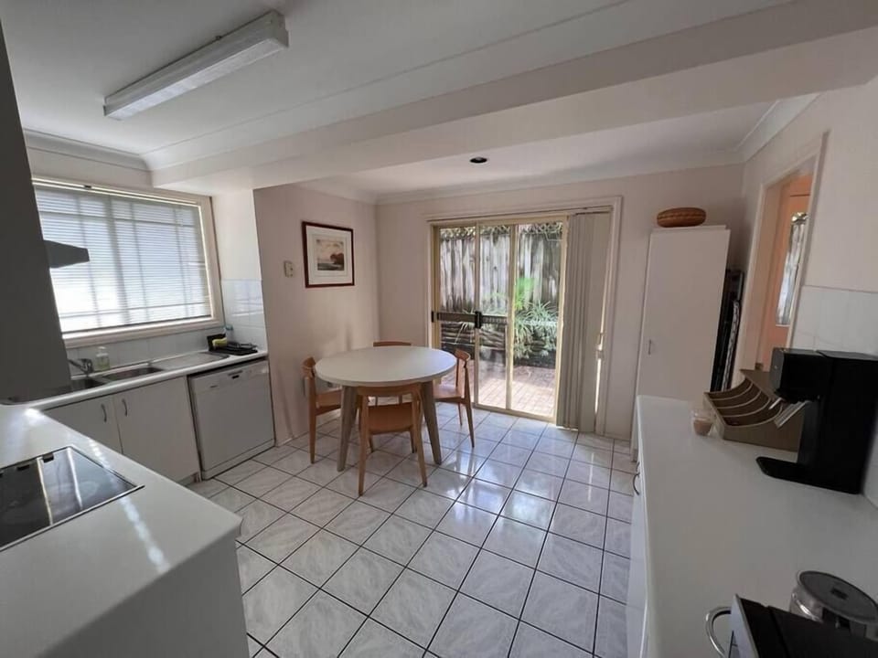 Kitchen with access to rear courtyard