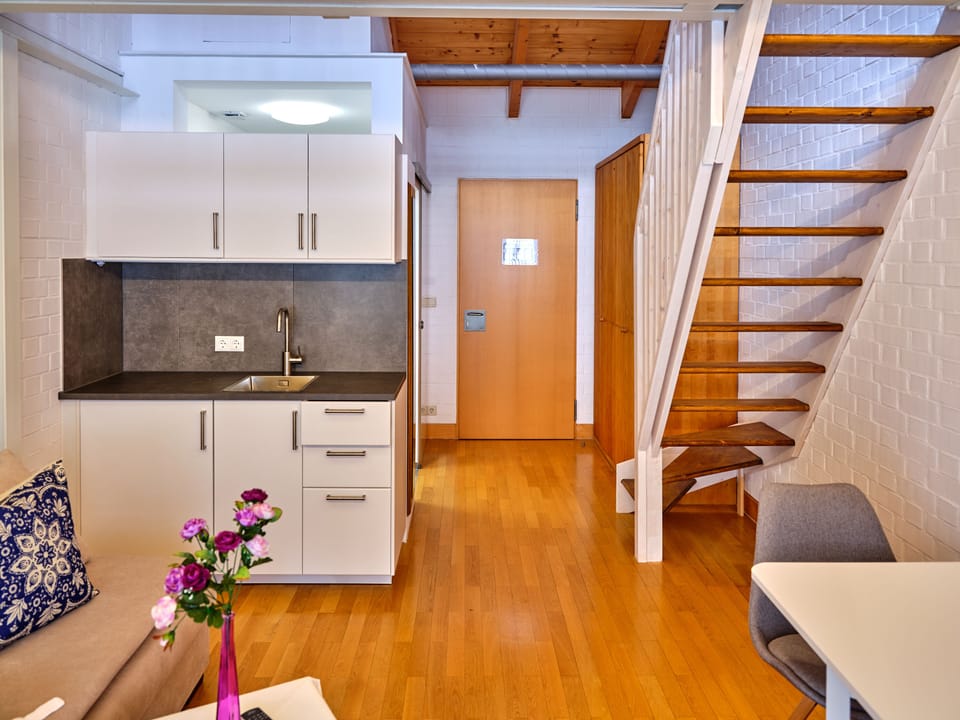 Duplex, 1 Bedroom, Non Smoking, Courtyard Area | Hypo-allergenic bedding, minibar, desk, laptop workspace