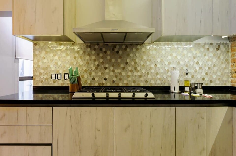 Equipped kitchen