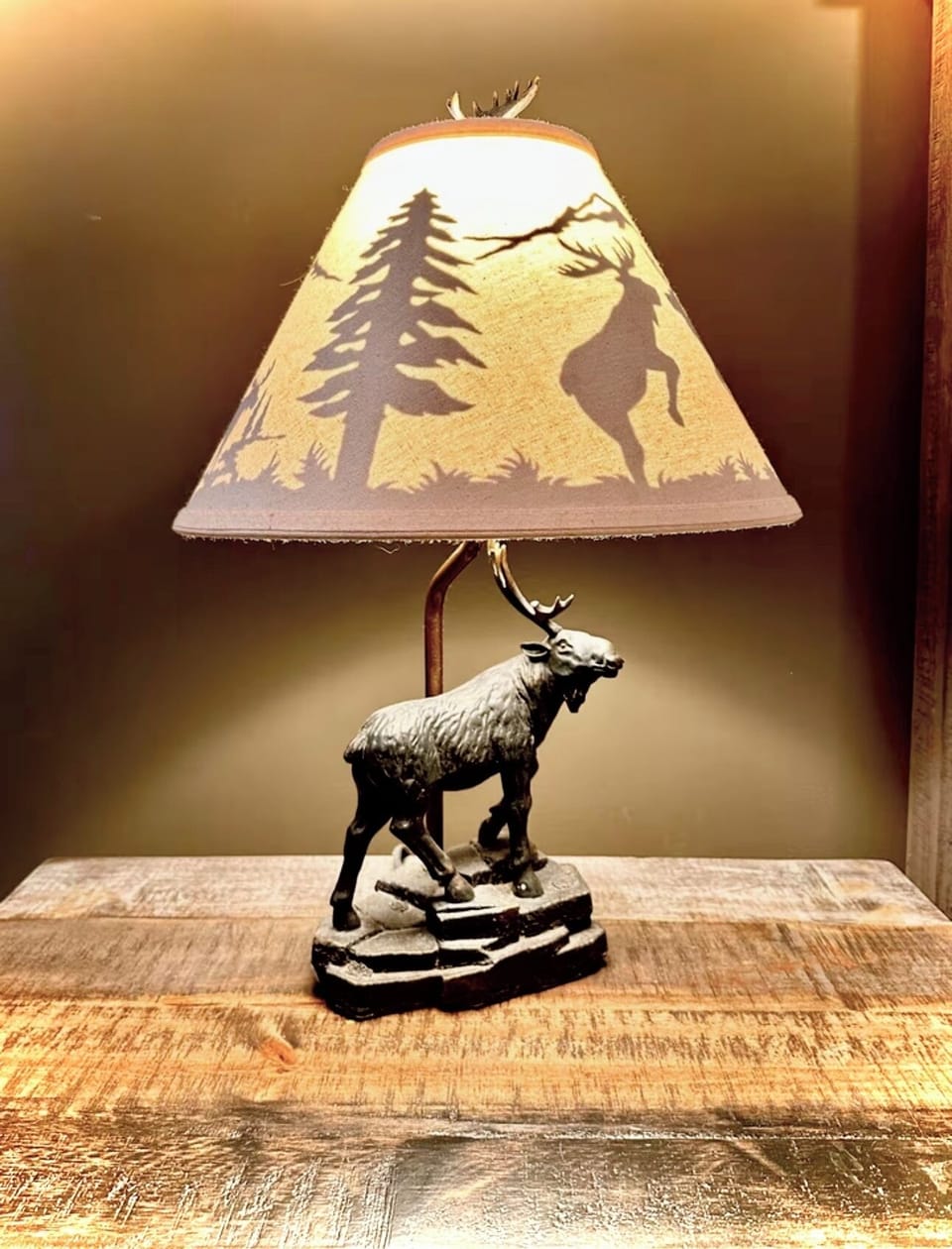 Rustic mountain charm and cozy cabin details throughout the lodge