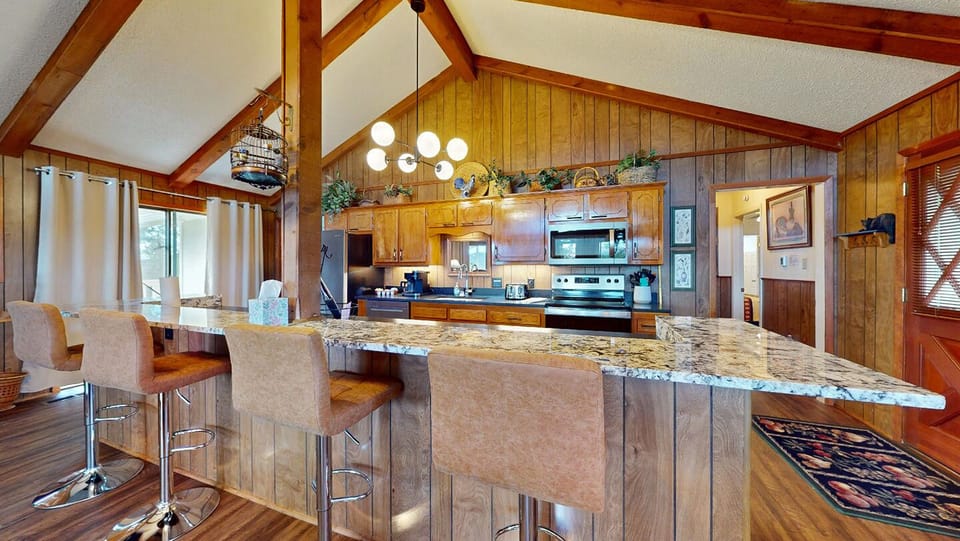 Remodeled with granite and new appliances