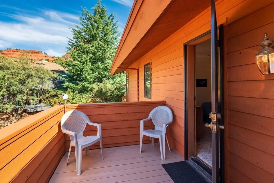 Deck off bedrooms