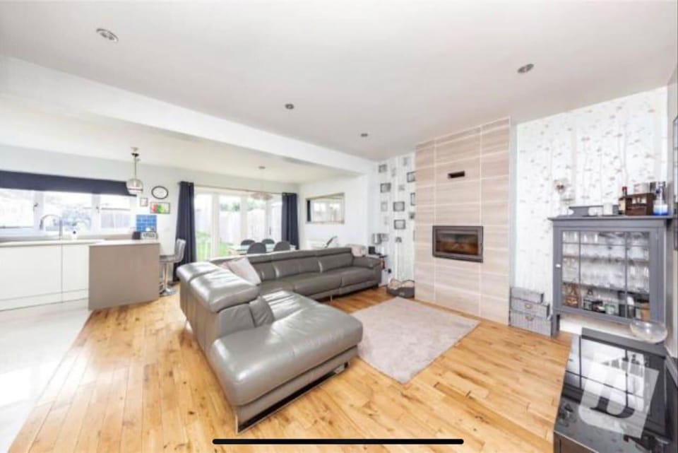 House | Living area | Fireplace