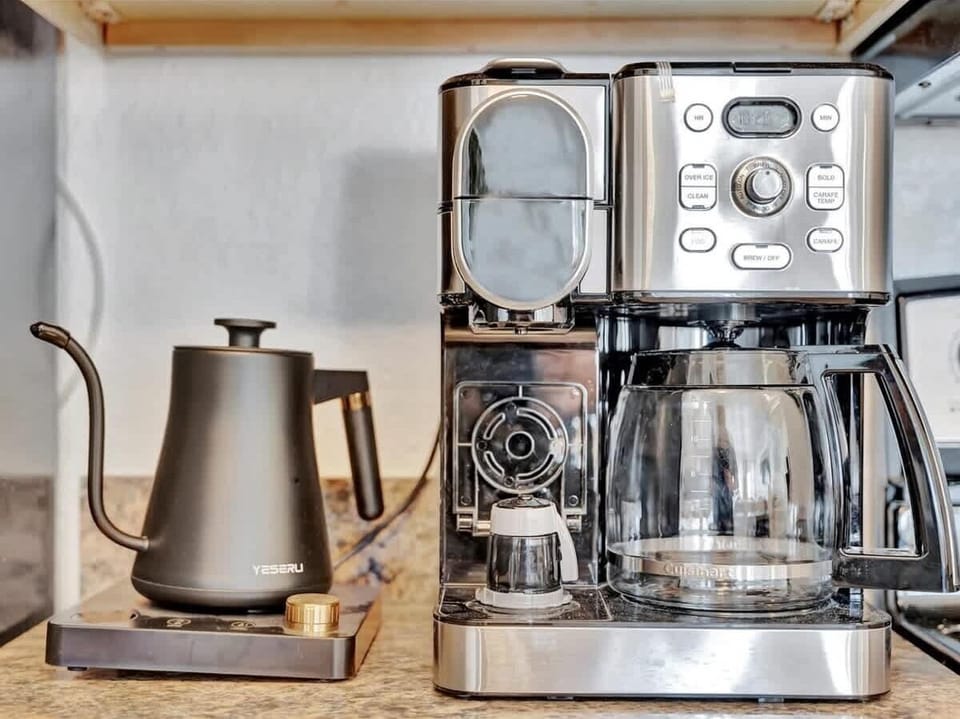 Good mornings start here! Your choice of a classic brew or a perfectly poured pour-over awaits