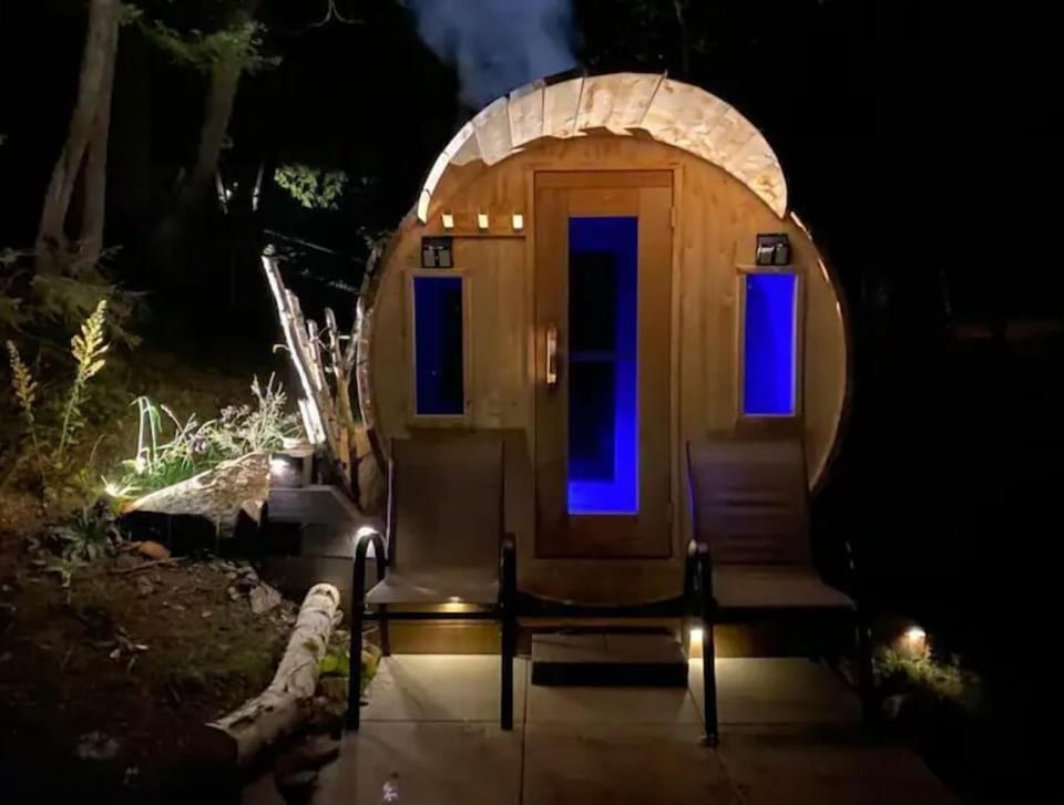 Wood burning Sauna