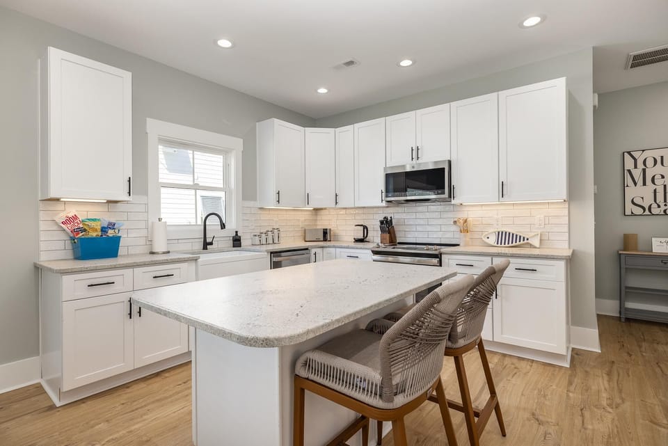 Plenty of space for cooking