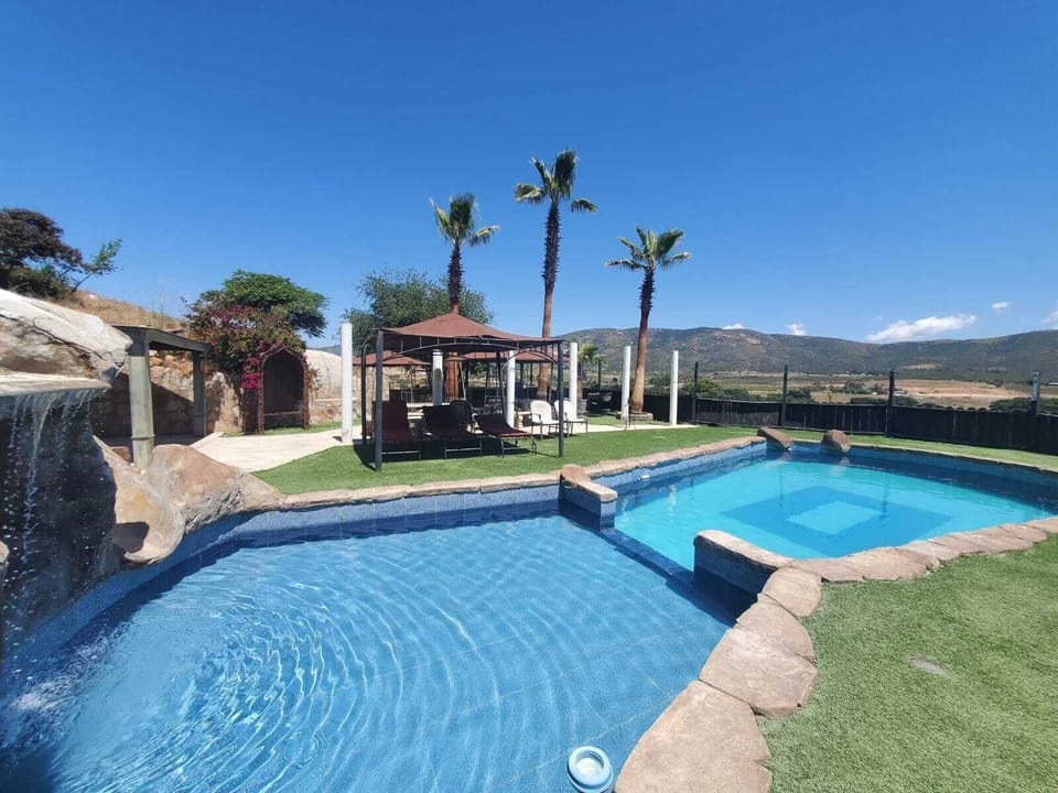 You have access to the pool and jaccuzi area