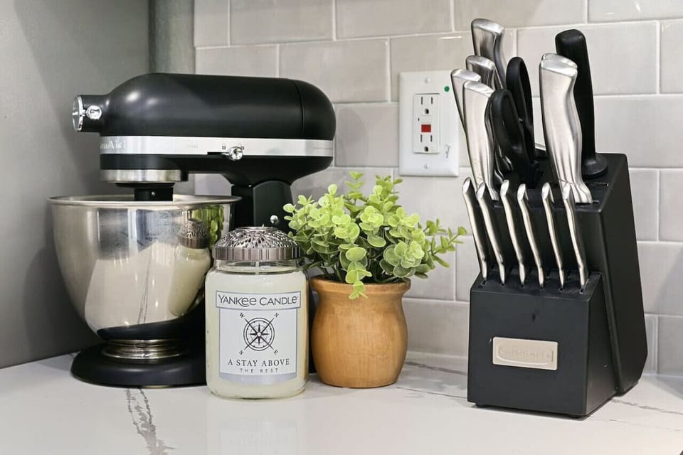 We even provide our signature KitchenAid Mixer!!