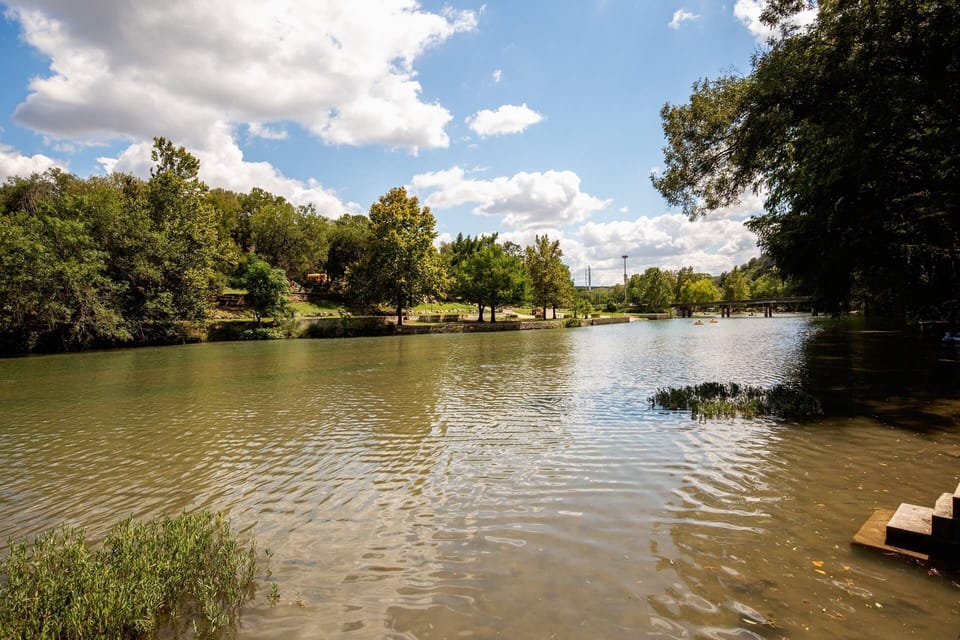 The Guadalupe River's cool, refreshing waters, inviting you to relax and enjoy nature's beauty.