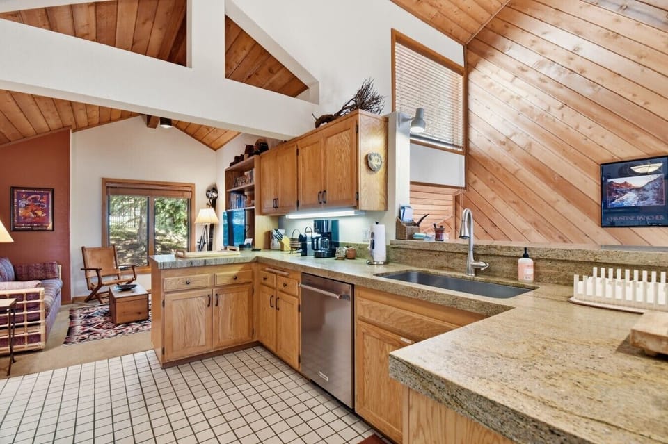 Well Stocked Kitchen for Whipping Up Hearty Meals