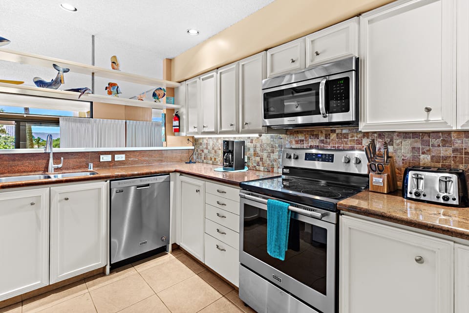 Stainless steel appliances