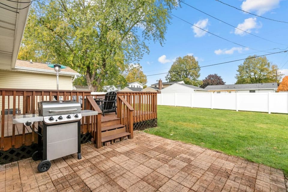 Grill is available for guest use.