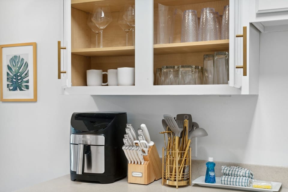 Well stocked kitchen