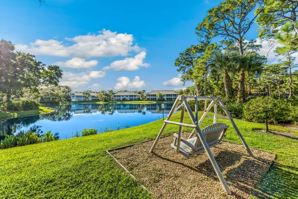 Swing Overlooking Lake