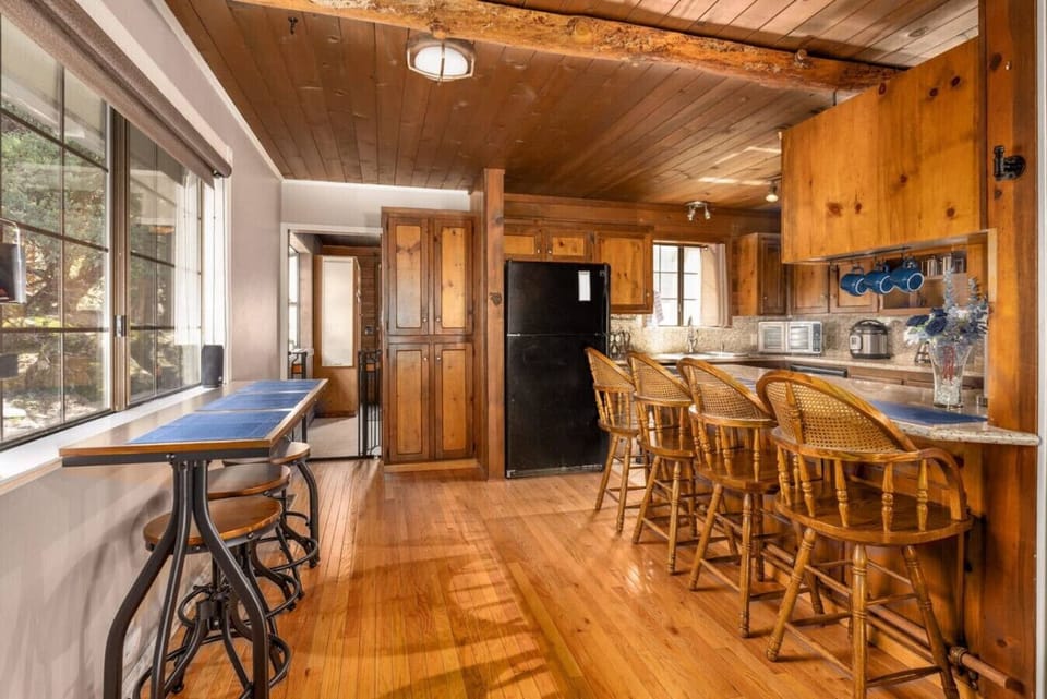 Entry and kitchen