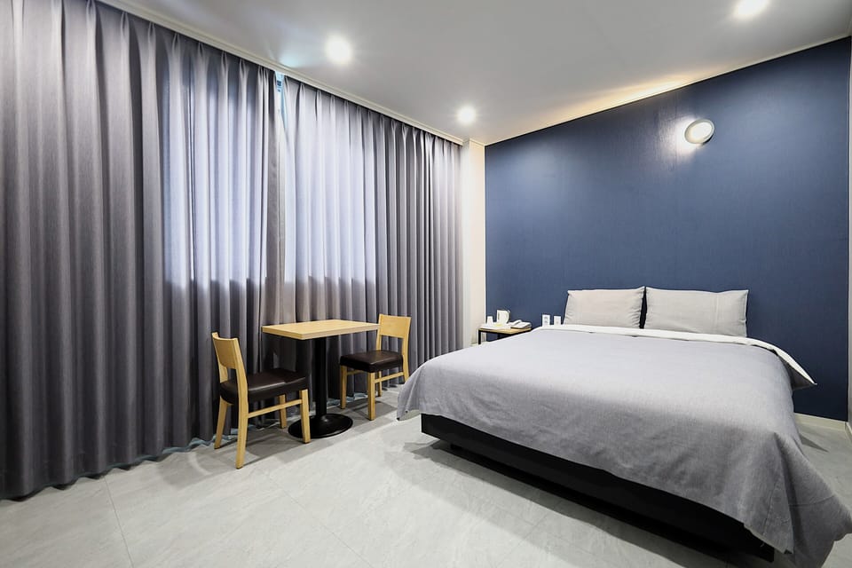 Standard Double Room, Non Smoking, Mountain View | Desk, blackout drapes, soundproofing, iron/ironing board