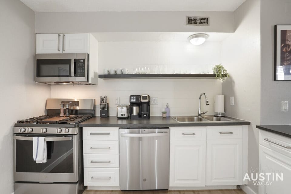Fully equipped kitchen with all the essentials