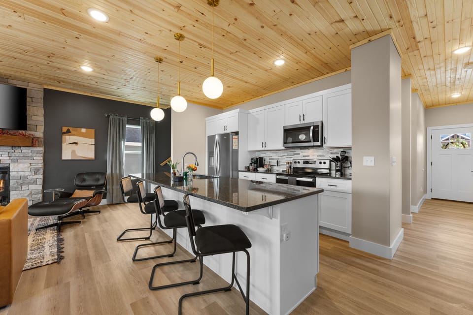 Spacious Kitchen Oasis: Whip up your culinary masterpieces in style with sleek finishes!