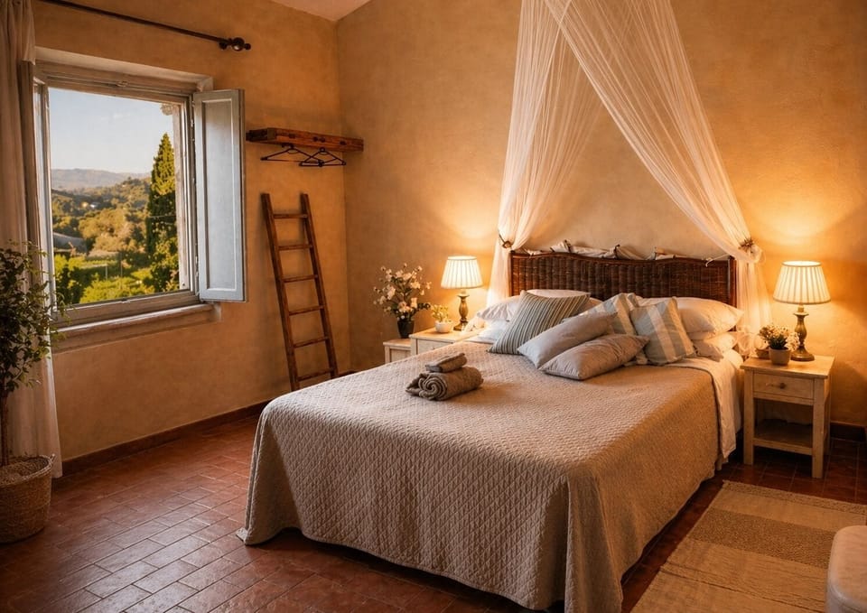 Comfort Double Room | Down comforters, memory foam beds, desk, blackout drapes