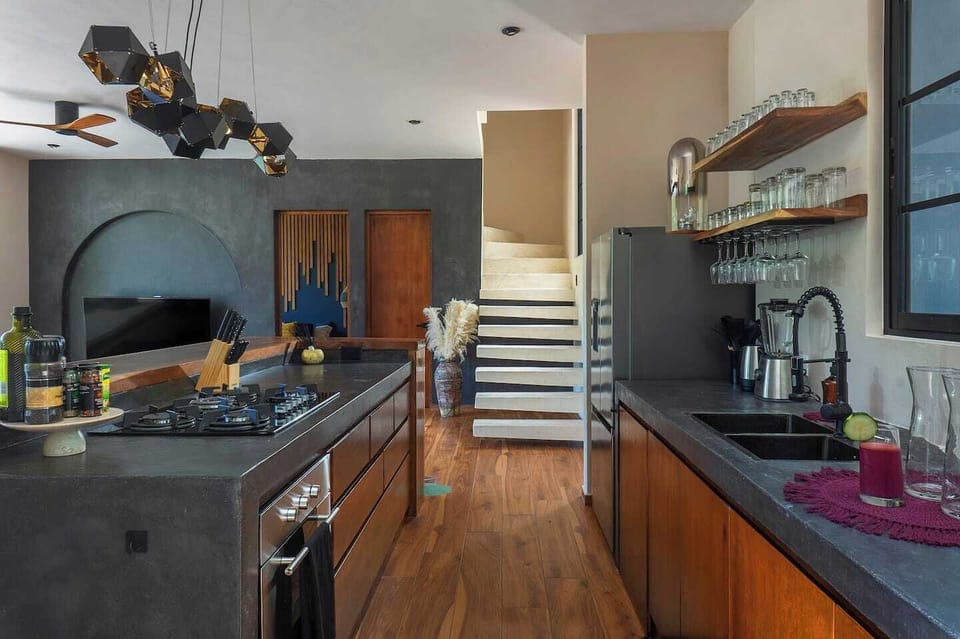 Prepare delicious meals in our open kitchen