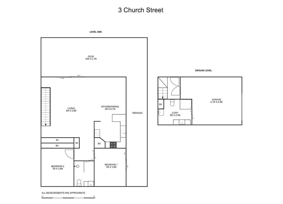 Bimbajong Pines - Coast accommodation in Yamba town with Ocean views - Floor Plan