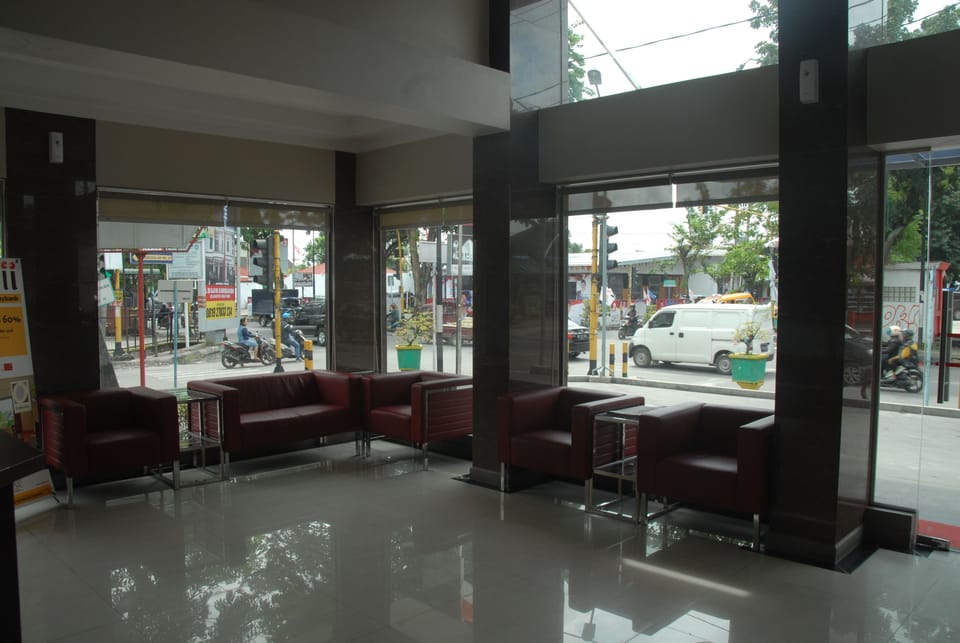 Interior entrance