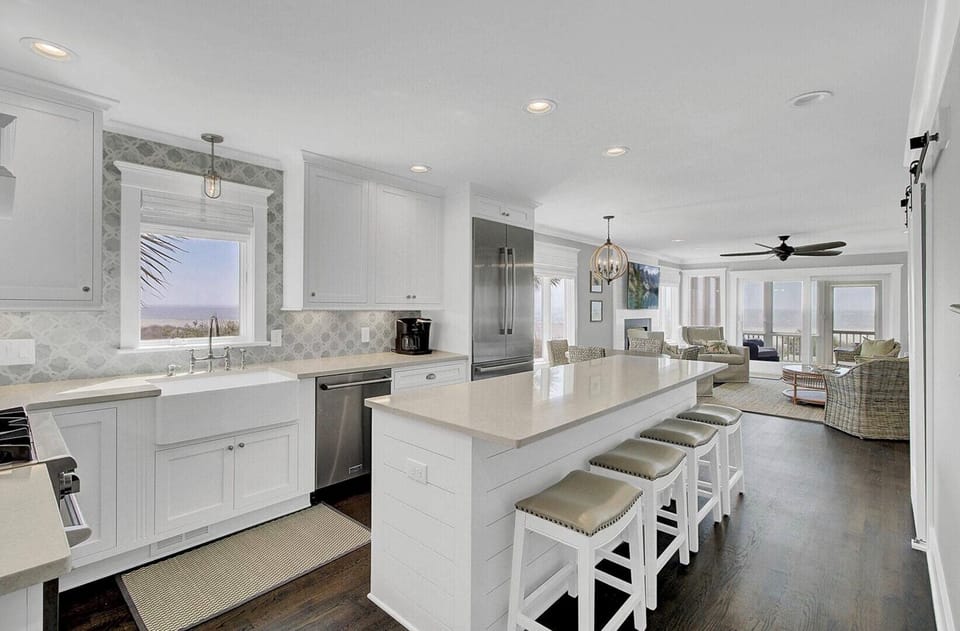 Kitchen at 1 Beach  Club.