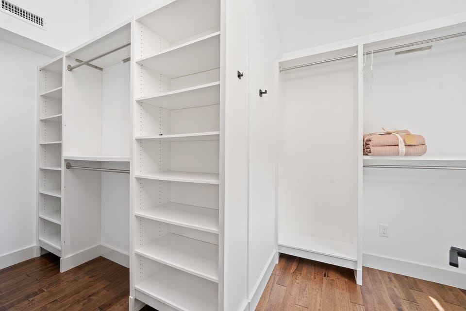 Master closet