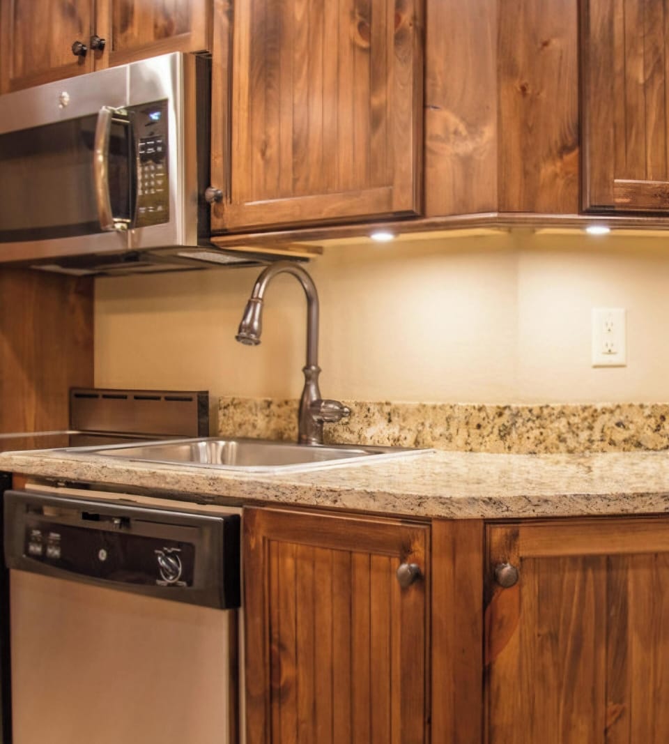Fully equipped kitchen