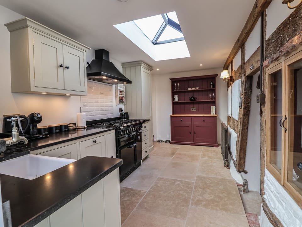 Fridge, dishwasher, electric kettle, toaster