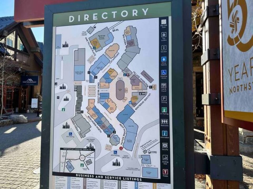 Overview of Northstar Village.  Big Horn is our condo on the top right.