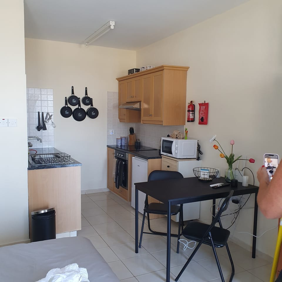 Studio | Private kitchen | Fridge, microwave, oven, stovetop