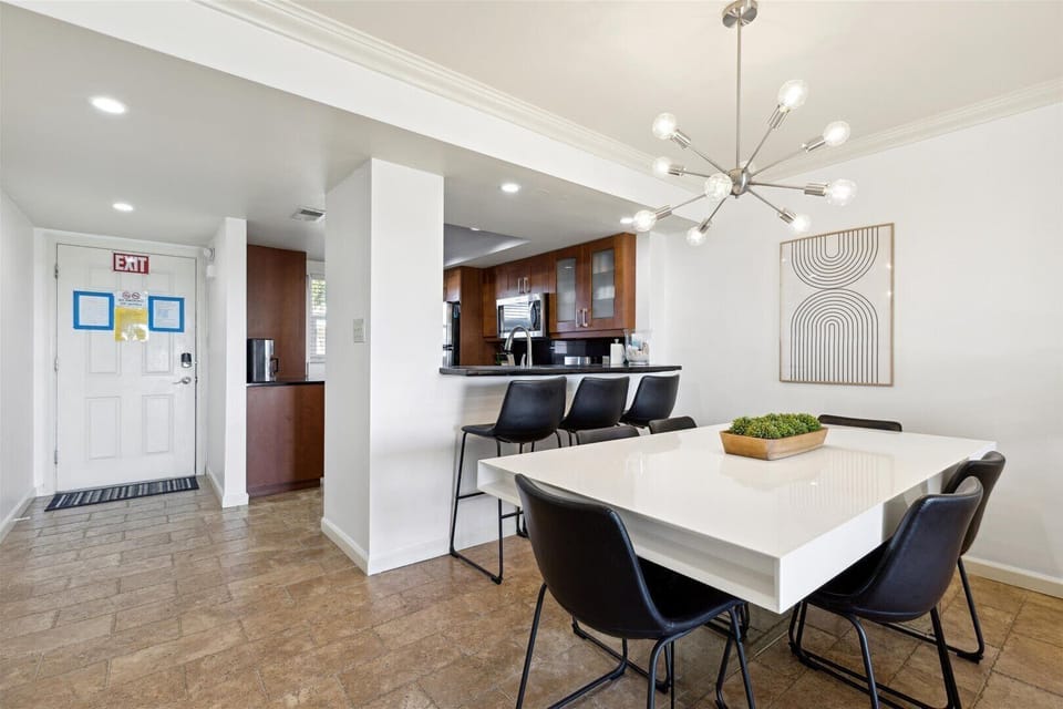 Kitchen and Dining area.