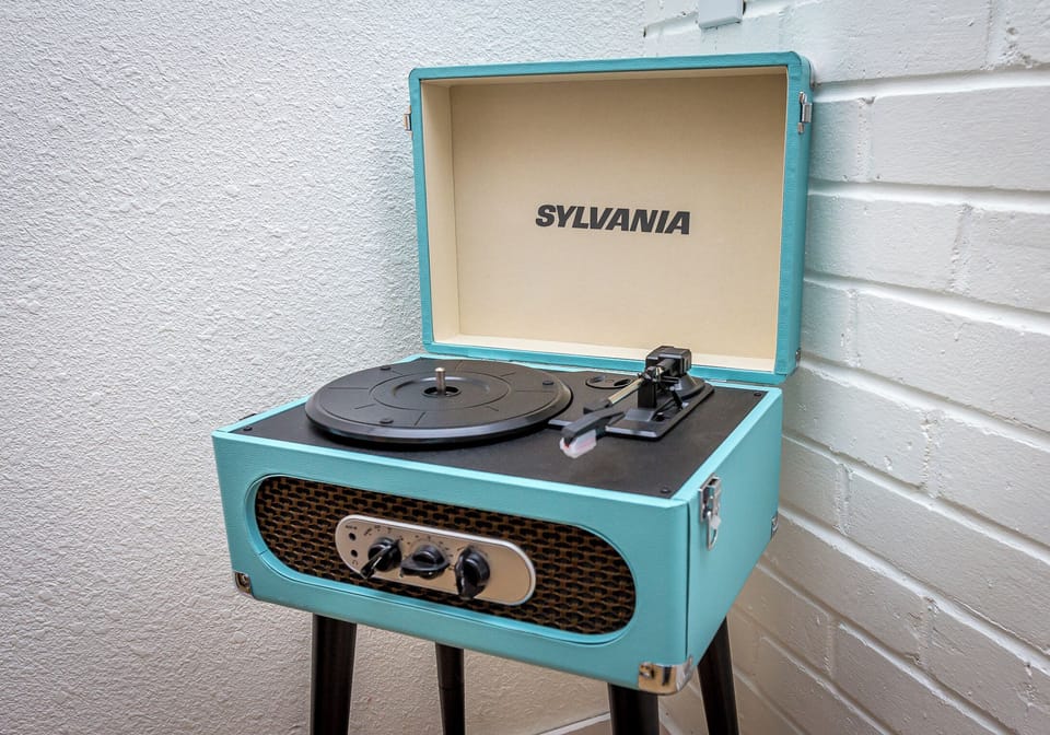 Retro Record Player.  