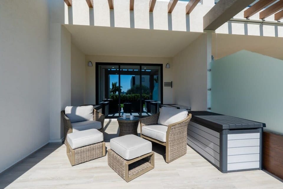 Terrace off master bedroom