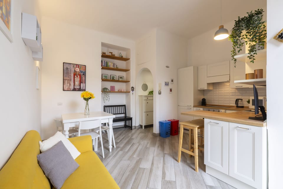 Comfort Apartment, 1 Bedroom | Living area | 27-inch Smart TV with digital channels