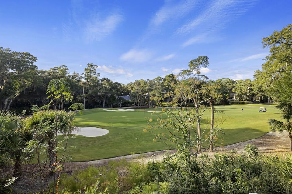 Second Floor Balcony with Golf and Pool Views