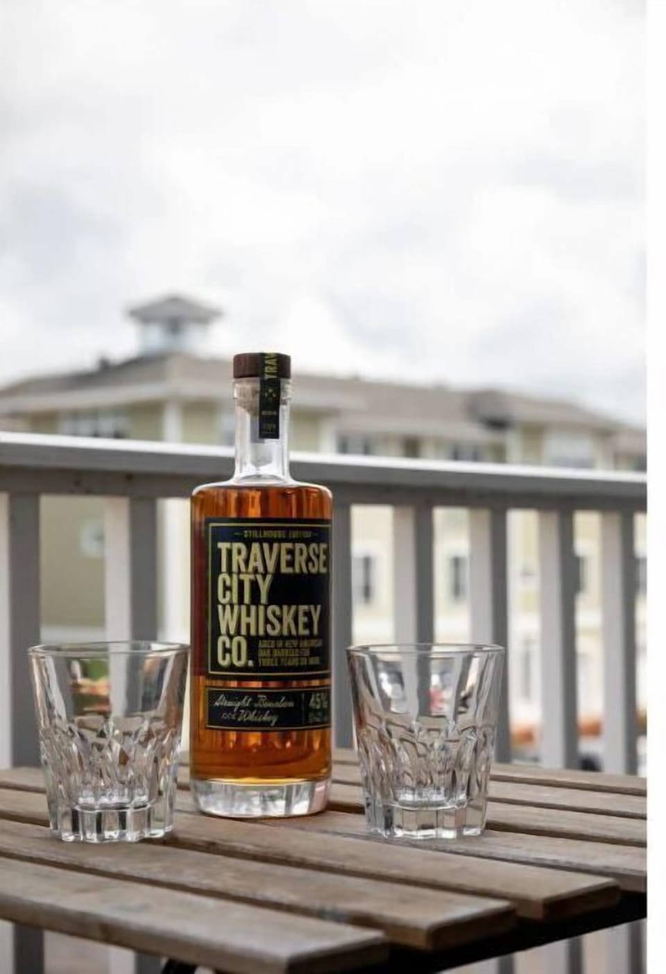 A local favorite sipping whiskey for our guests