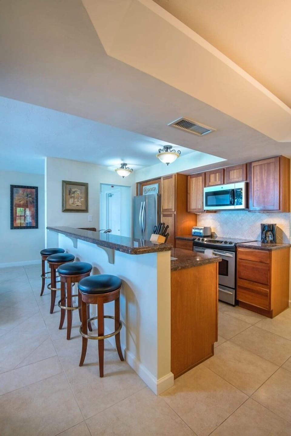 Family Villa, 2 Bedrooms (Single-Level, Marina Village) | Private kitchen | Coffee/tea maker, fridge, microwave, oven