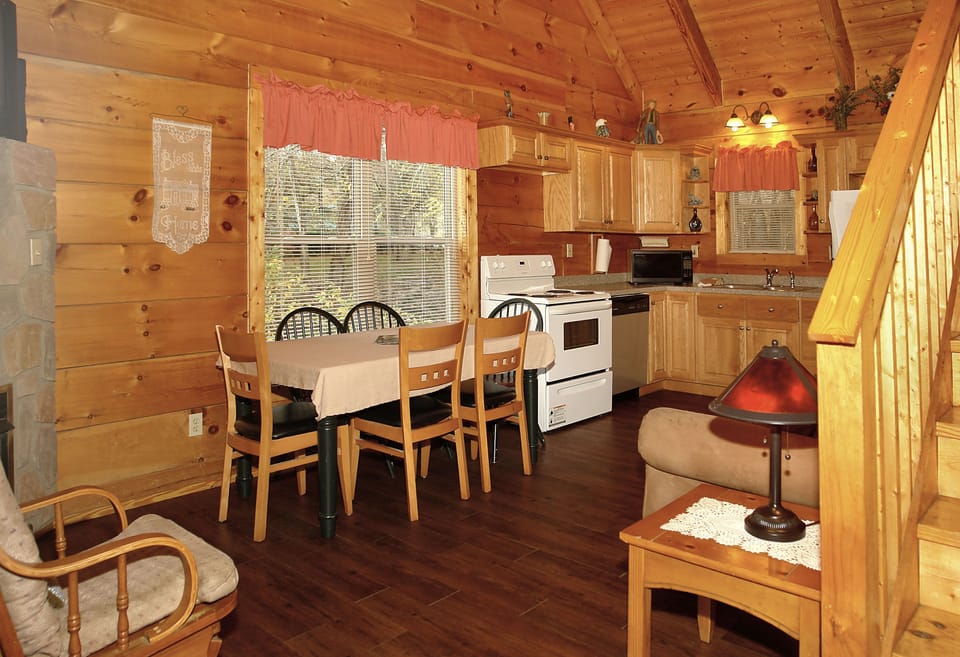Kitchen and dining area