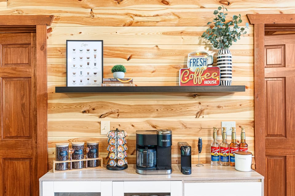Fully Equipped Coffee Bar