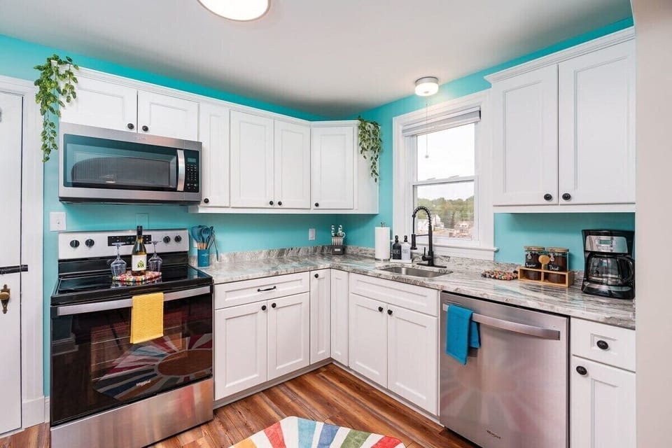 Fully stocked kitchen for whatever your dinner plans may be!