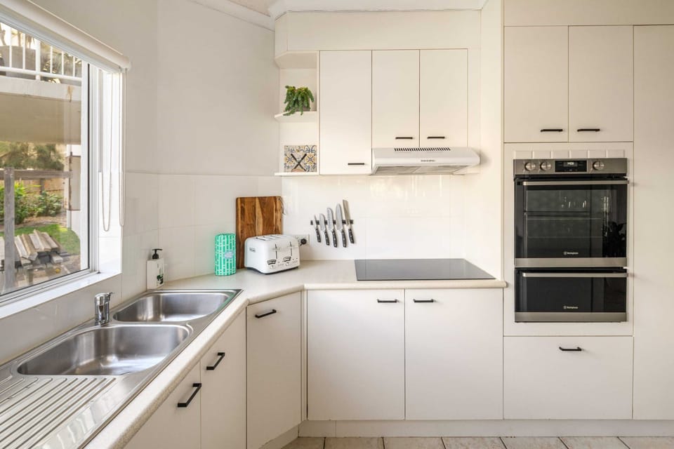 The kitchen provides the perfect place to prepare meals.