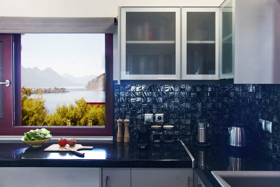 Amazing view from the kitchen/veranda